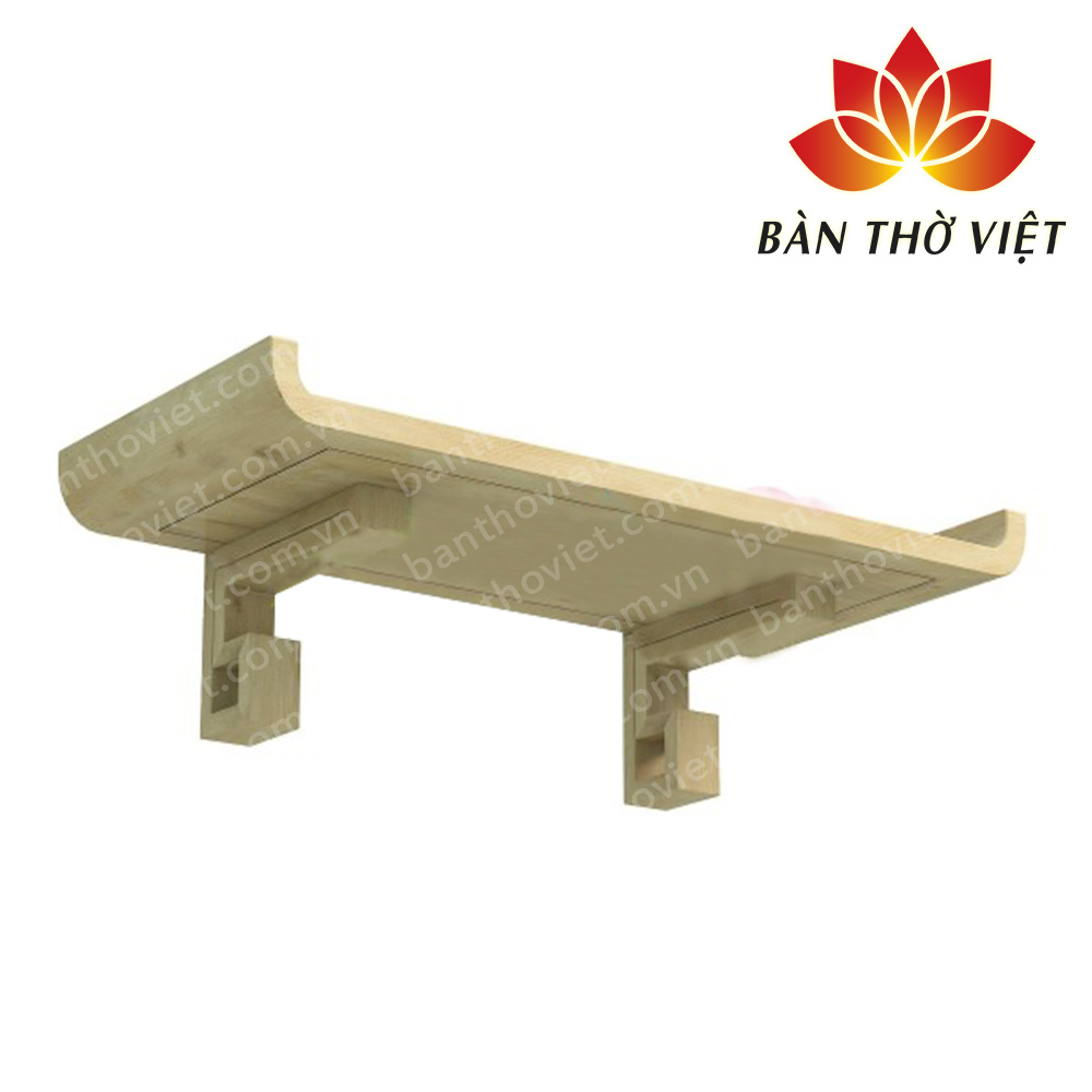 Mẫu bàn thờ Phật treo tường CHUẨN theo thước Lỗ Ban